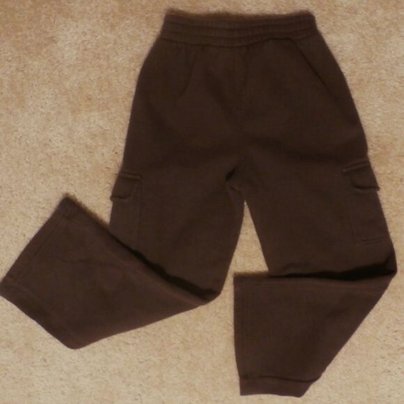 Jumping Beans Boys SIZE L(7) BROWN Cargo Pants, 20 Inch Inseam and 9 Inch Rise - Picture 1 of 5